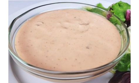 Outback Steakhouse Thousand Island Dressing Recipe - Drinks & Foods 1000 Island Dressing Recipe, Thousand Island Dressing Recipe, 1000 Island Dressing, 1000 Island, Congealed Salad, Russian Dressing, Thousand Island, Thousand Island Dressing, Outback Steakhouse