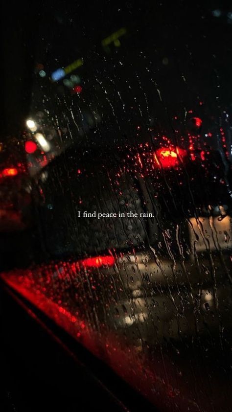 Rainy Days Photos, Rainy Nights Quote, Rain Pics Aesthetic, Beautiful Rain Wallpapers, Baarish Aesthetic Pic, Aesthetic Rain Photos, Pluviophile Aesthetic Wallpaper, Rain Quotes Rainy Days Beautiful, Raining Wallpaper Aesthetic