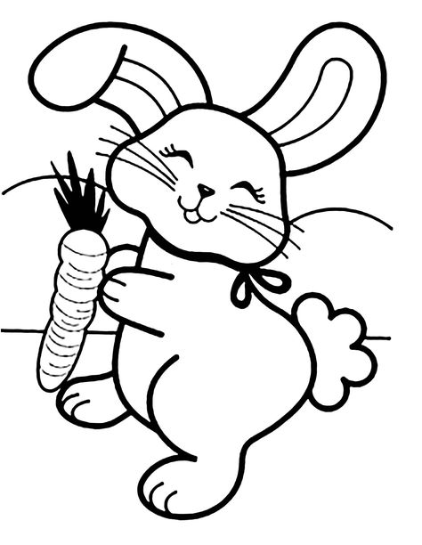 Rabbit to color for kids - Funny Rabbit coloring page for children. From the gallery : Rabbit. Just Color Kids : Coloring Pages for Children : Discover all our printable Coloring Pages for Adults, to print or download for free ! Rabbit Coloring, Bunny Coloring, Easter Bunny Colouring, Rabbit Pictures, Rabbit Colors, Toddler Coloring Book, Bunny Coloring Pages, Kids Pages, Easter Coloring Pages