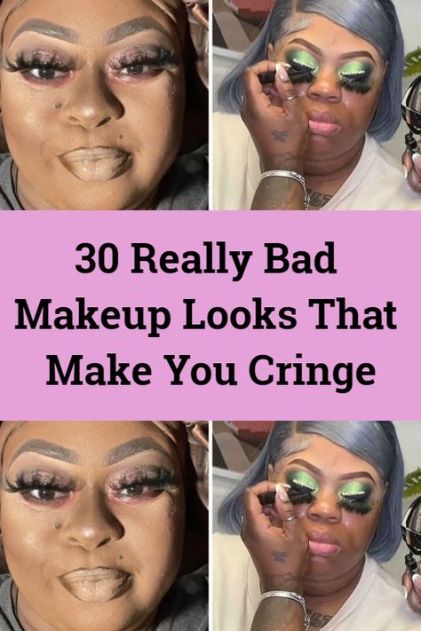 Really Bad Makeup, Bad Makeup Looks, Make Up Fails, Bad Makeup Fails, Fake Freckles, Makeup Fails, Bad Makeup, Epic Fails, Prom Makeup