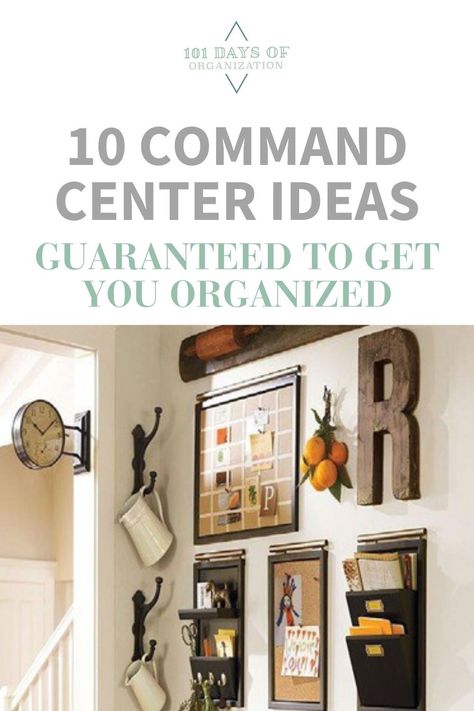 Get organized with these command center ideas! From family command centers to office command centers, learn organization hacks to help you all over your home! Drop Station Entryway Command Centers, Boho Command Center Ideas, Command Center Aesthetic, Family Command Center Ideas, Command Center Wall, Family Command Center Wall, Diy Home Library, Command Center Ideas, Busy Family Organization