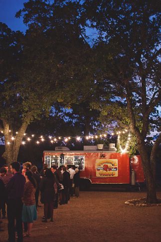 taco stand at a wedding Wedding Food Truck Catering, Airstream Wedding, Wedding Food Truck, Food Truck Party, Food Truck Wedding, Food Truck Catering, Food Truck Festival, Taco Stand, Food Park