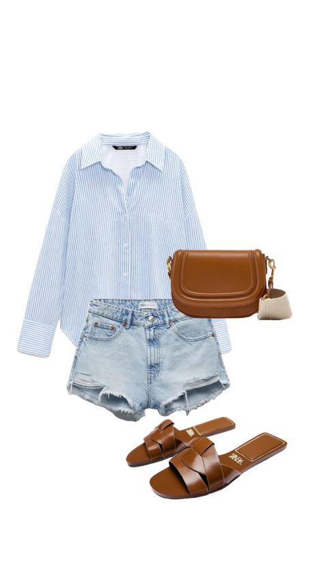 Tan Shoes Outfit, Looks Pinterest, Looks Street Style, Stockholm Fashion, Casual Chic Outfit, 가을 패션, Summer Fashion Outfits, Looks Style, Casual Style Outfits