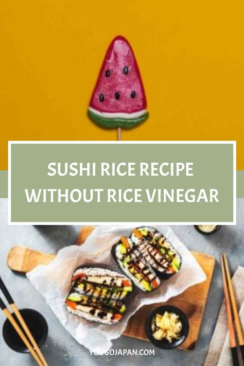 In particular, you can use white vinegar, apple cider vinegar, and champagne vinegar as alternatives when making sushi rice. Sushi Rice Recipe, Make Sushi Rice, Making Sushi Rice, Sushi Rice Recipes, Making Sushi, Make Sushi, Champagne Vinegar, How To Make Sushi, Sushi Rice