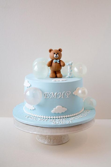 Art Birthday Cake, Boys First Birthday Cake, Boys 1st Birthday Cake, Baby Boy Birthday Cake, Baby First Birthday Cake, Baby Shower Cakes For Boys, 1st Birthday Cakes, Baby Boy First Birthday, Baby Boy Cakes