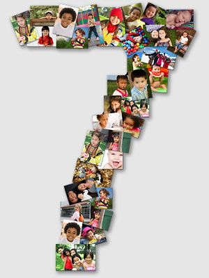 7 Birthday Theme, Picture Numbers For Birthday, Lucky Number 7 Birthday Party, 7 Lucky Number, Seven Birthday Shirt, Lucky Number Slevin, The Number 7, Number Seven, 7 Birthday