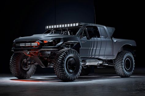 Ash Thorp has released the latest installment in his Make Haste Corp series of vehicle concepts with the new Ford Raptor made over as a... New Ford Raptor, Truk Ford, Raptor Truck, Ash Thorp, Baja Truck, Tactical Truck, Trophy Truck, Ford Raptor, Truck Design