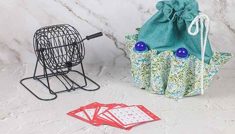 How To Make A Bingo Bag How To Make A Bingo Bag, Bingo Dabber, Bingo Bag, I Love Games, Game Nights, Fusible Interfacing, Love Games, Making 10, Fabric Markers