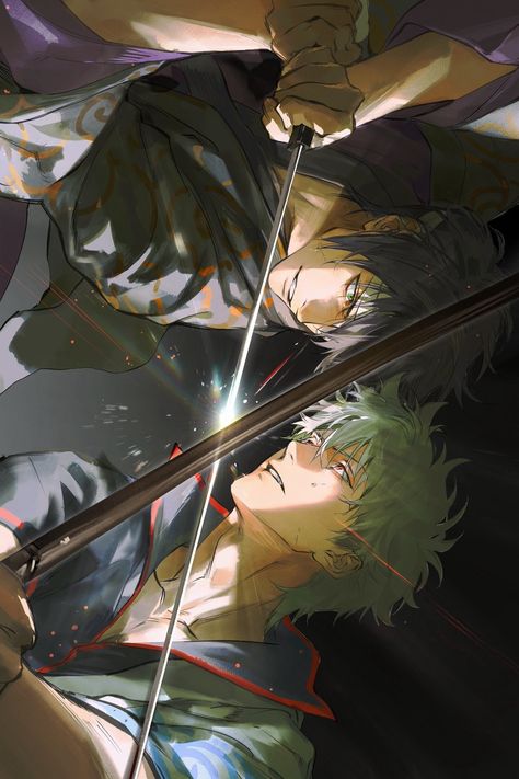 Takasugi X Gintoki, Sakamoto Gintama, Gintoki And Takasugi, Gintoki Fanart, Gintama Wallpaper Phone, Gintoki X Hijikata, Ginko Sakata, Joui 4, Shinsuke Takasugi