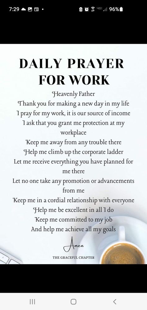 Prayers Before Work, Prayers For Work Challenges, Gods Prayers, Prayer Before Work, Prayer For Confidence, Prayer For Work, Coworker Quotes, Career Ideas, Fast And Pray