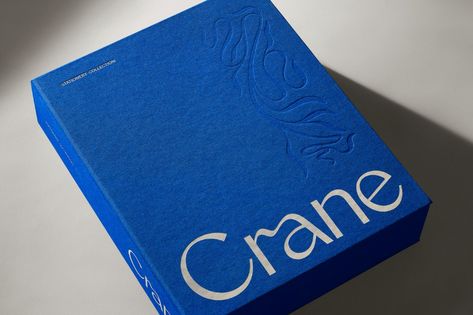 Crane's Brand Refresh By Collins Shows Paper's Timelessness | Dieline - Design, Branding & Packaging Inspiration Book Design Graphique, Crane Paper, Engraving Printing, Brand Refresh, Elegant Branding, Logotype Design, Marca Personal, Stationery Collection, Identity Logo