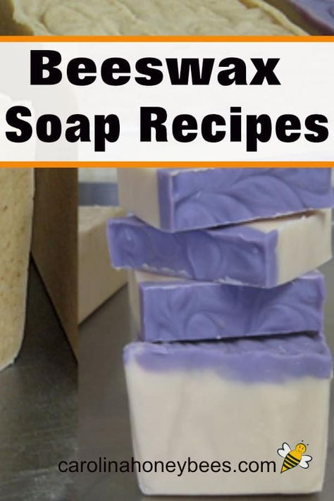 How To Make Beeswax Soap, Diy Beeswax Soap, Bees Wax Soap Recipe, Beeswax Soap Recipe Without Lye, Things To Make With Beeswax Pellets, Honey Melt And Pour Soap Recipes, Bees Wax Soap, Beeswax Ideas, Beeswax Soap Recipe