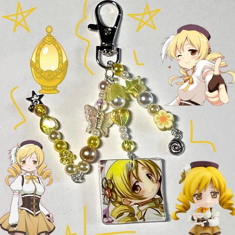 I might be biased but you should probably buy this on Depop 👍 https://depop.app.link/hjhteH49Gyb Madoka Magica Keychain, Madoka Magica Mami, Colorful Keychain, Phone Charms, Handmade Brand, Madoka Magica, Phone Charm, Keychains, I Shop