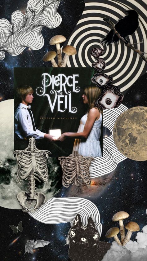 Piece The Veil Poster, Piece The Veil Band Wallpaper, Piece The Veil, Kids Mess, Emo Stuff, Phone Decor, Band Wallpapers, Background Ideas, Pierce The Veil