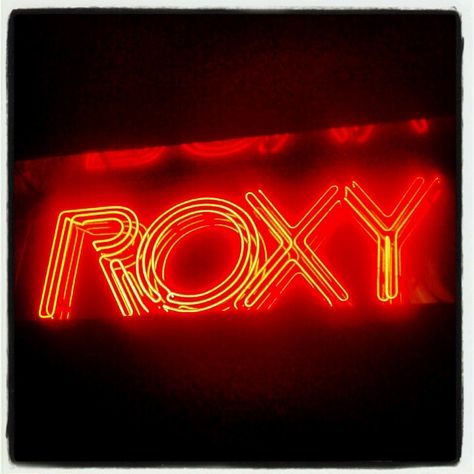 PROFIT LIVE @THE  FAMOUS ROXY THEATER 1/20/2013 Theater Sign, Roxy Theater, Theatre Sign, Sheffield, Ox, Roxy, Theater, Neon Signs