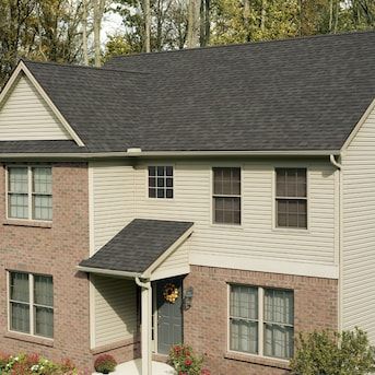 Owens Corning Oakridge Driftwood Laminated Architectural Roof Shingles (32.8-sq ft per Bundle) in the Roof Shingles department at Lowes.com Architectural Shingles Roof, Brown Laminate, Shingle Colors, Green Algae, Roof Shingles, Popular Colors, Exterior House Colors, Exterior House, The Roof