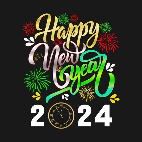 Happy New Year 2024 Movie, New Year Eve 2024, New Year Stickers 2024, 2024 Happy New Year Logo, Happy New Year Design Graphics Creative, Happy New Year 2024 Design, Happy New Year Poster, Year Wallpaper, Chinese New Year Design