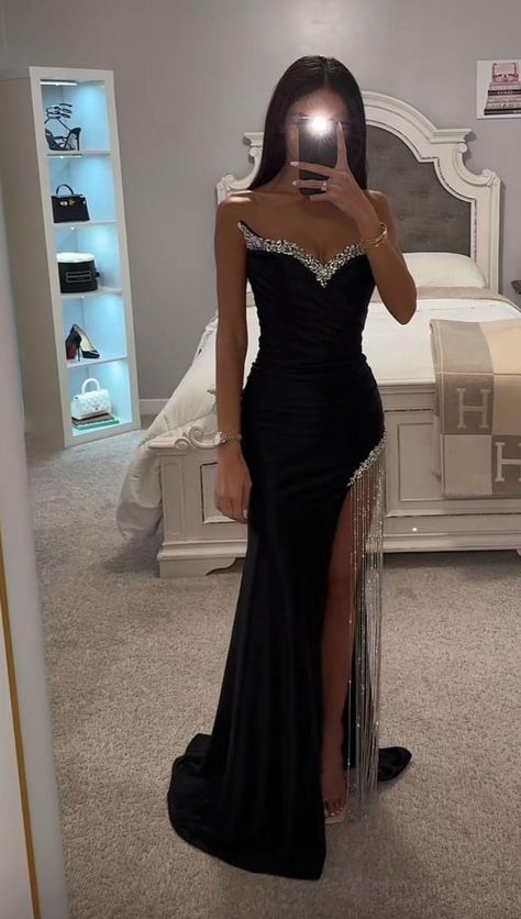 Dresses With Fringe, Black Sequin Prom Dress, Sequin Prom Dresses Long, Trumpet Prom Dress, Sparkle Prom Dress, Prom Dresses Elegant, Prom Dress Long, Dresses Formal Elegant, Sequin Prom Dress