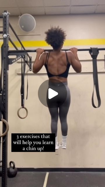 Erin 💎 on Instagram: "Want to do a chin up? Add these exercises to your workouts🔥💪🏾

#pullups #backexercises #atxpersonaltrainer #upperbodyday" Thrifted Fashion, Thrift Store Outfits, Chin Up, Back Exercises, Pull Ups, Personal Trainer, Workout Routine, Gems, On Instagram