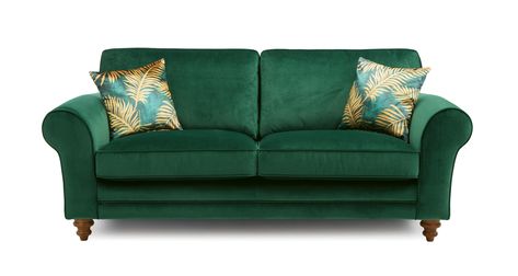 Saskia 3 Seater Sofa Abbey Velvet | DFS Dfs Sofa, Sofa Manufacturers, Sofa Company, Furniture Update, Traditional Sofa, Sofa Price, Elegant Sofa, Corner Sofa Bed, Room Planner