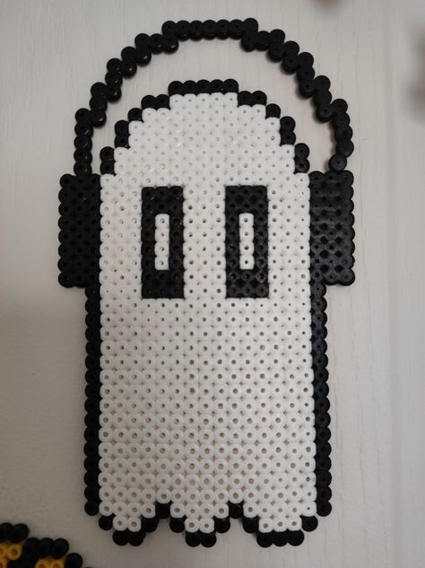 Napstablook perler bead 🤎 Undertale Undertale Perler Beads, Bead Ideas, Perler Bead Patterns, Perler Bead, Perler Beads, Bead Art, Project Ideas, Beading Patterns, Pixel Art