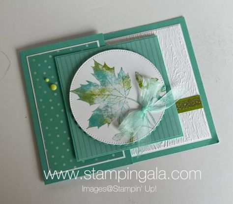 Soft Seedlings, Mint Gum, Baby Wipe, Nature Card, Leaf Cards, Treat Box, September 2022, Card Making Tutorials, Fancy Fold Cards