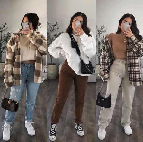 Chicago Ootd Winter, Semi Winter Outfits Women, Comfy Brunch Outfit Winter, Modest Edgy Outfits, Fall Outfits 2024 Women, Women Flannel Outfit, Brunch Outfits Winter, Edgy Outfits Plus Size, Doc Fits