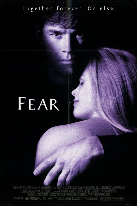 Fear Fear 1996, Full Mon, Fatal Attraction, 90s Movies, Mark Wahlberg, Love Hurts, Movie Review, Reese Witherspoon, Universal Pictures