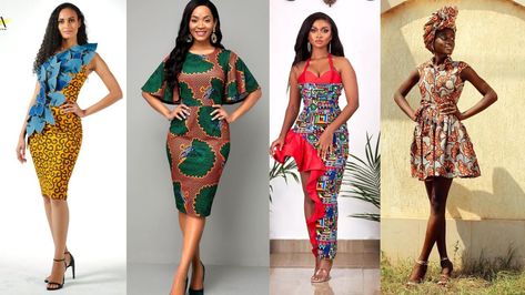 Ankara Style For Slim Lady Dress, Ankara Styles For Slim Tall Ladies, Ankara Styles For Slim Ladies, Styles For Slim Ladies, Trending Ankara Styles, Ankara Design, Ankara Dress Designs, Trendy Ankara Styles, Latest African Men Fashion