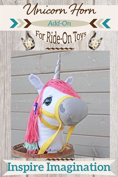 Diy Unicorn Horn, Unicorn Hobby Horse, Hobby Quotes, Make A Unicorn, Easy Sewing Patterns Free, Hobby Lobby Diy, Stick Pony, Crafts Cheap, Easy Hobbies