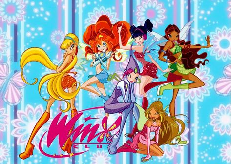 Winx Club Group Picture, Winx Posters, Winx Club Group, Winx Stella, Winx Flora, Winx Bloom, Fairy Cartoon, Stella Winx, Girls Are Awesome