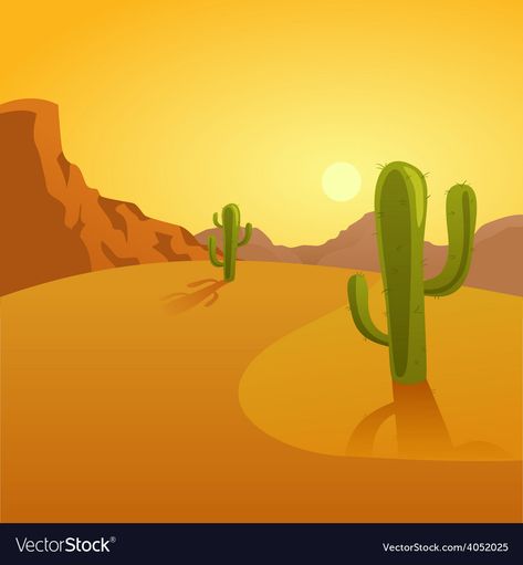 Desert Cartoon, Desert Background, Simple Cartoon, Cartoon Illustration, Children Illustration, Travel Posters, Google Images, Adobe Illustrator, Kids Room