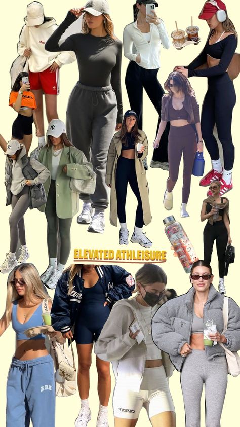 Elevated athleisure outfit inspo! Elevated Athleisure, Athleisure Outfit, Athleisure Outfits, Athleisure, Outfit Inspo