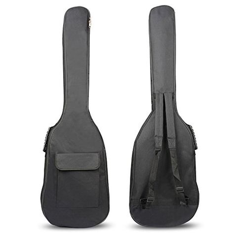 Bass Guitar Case, Book Pocket, Guitar Bag, Electric Bass Guitar, Music Accessories, Guitar Case, Adjustable Bag, Shoulder Backpack, Waterproof Bags