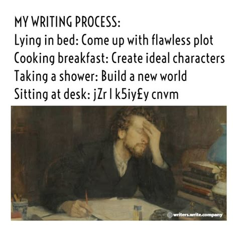 My Writing Process - Writers Write Writer Problems, Writing Problems, Writer Memes, Writer Humor, Writing Humor, I'm A Writer, Writing Memes, A Writer's Life, Writing Things