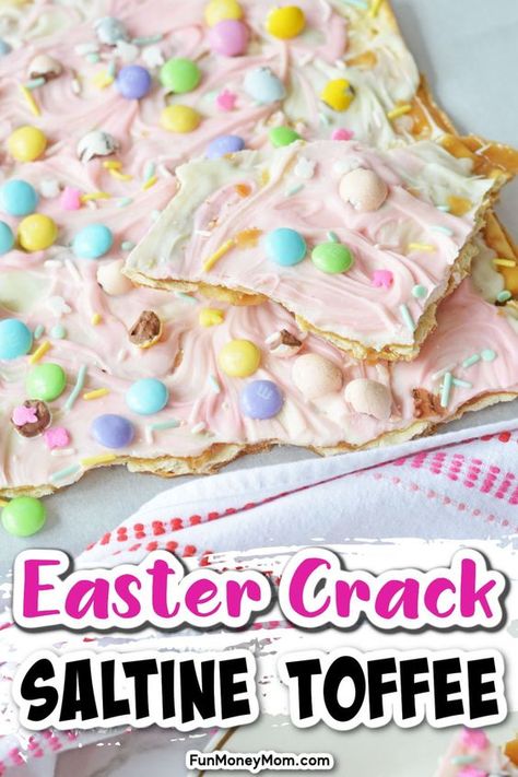 Easter Bark Recipe, Easter Snack Mix, Easter M&ms, Treats For Easter, Easter Candy Recipes, Easter Bark, Easter Candies, Easter Sweet Treats, Easter Deserts