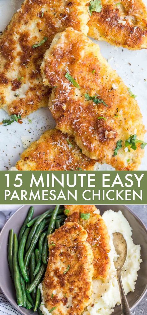 Crusted Chicken Breast Recipes, Crusted Parmesan Chicken, Crispy Chicken Parmesan Recipe, Recipe Chicken Breast, Parmesan Crusted Chicken Breast, Easy Parmesan Crusted Chicken, Parmesan Crusted Chicken Recipe, Crusted Chicken Breast, Chicken Parmesan Recipe Easy