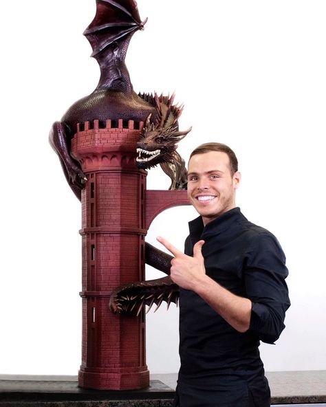 I am so excited to announce the 2020 Masterclass Schedule for the @pastryacademy.lasvegas 🎉🎉🎉 I feel very humbled that some of the best… Chocolate Statues, Chocolate Dragon Sculpture, Alain Ducasse Chocolate, Amaury Guichon, Chocolate Videos, Chocolate Sculptures, Chocolate Men, Fit Foodie, Chocolate Art