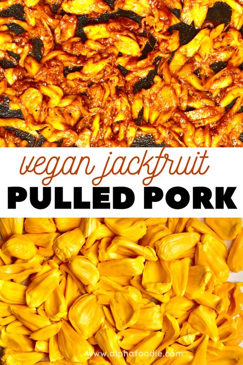 Fresh Jackfruit Recipes, Vegan Pho Recipe, Jackfruit Recipe, Bbq Pulled Jackfruit, Jackfruit Pulled Pork, Pulled Jackfruit, Vegan Bbq Recipes, Vegan Pulled Pork, Bbq Pork Recipes