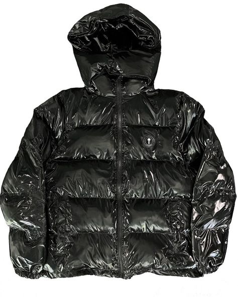 Trapstar Shiny Black Irongate Jacket Detachable Hood https://www.fashiondripstylefit.com/products/trapstar-shiny-black-irongate-jacket-detachable-hood #trapstar #uktrending Trapstar Jacket, Detachable Hood, Street Style, Street Wear, Collage, Pins, Clothes, Black