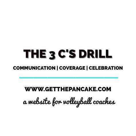 The 3 C's Drill: Communication, Coverage, and Celebration Volleyball Drills For Beginners, Team Bonding Activities, Volleyball Team Bonding, Volleyball Tryouts, Green Video, Running Drills, Volleyball Skills, Volleyball Practice, Volleyball Tips