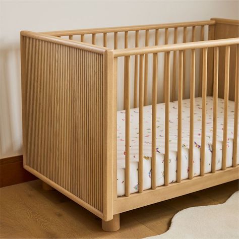 Unique Baby Cribs, Baby Crib Designs, Crib Design, Convertible Crib, Baby Furniture, Key Details, Wood Wood, Baby Cribs, House Inspo