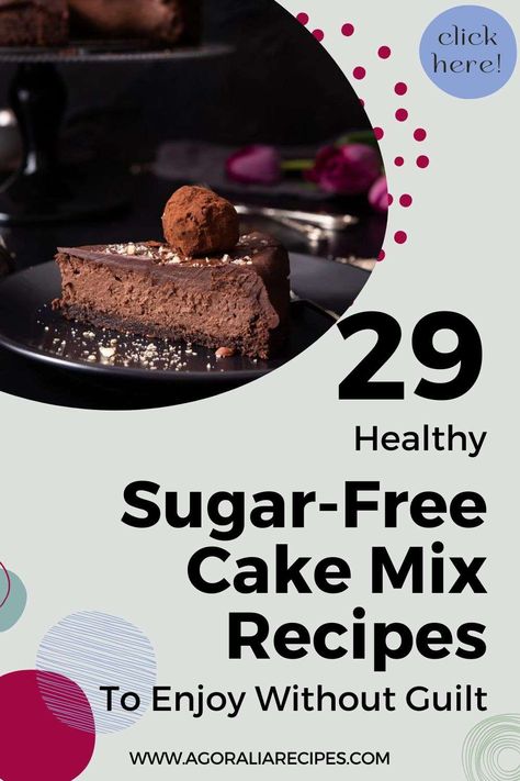 The biggest struggle for weight watchers and diabetics is to find reliable sugar-free cake mixes to fulfill their dessert cravings. As refined sugar harms human health, people are switching to the healthiest ways of living. These Healthy Sugar-Free Cake Mix Recipes will help you maintain a healthy and balanced diet without restricting your favorite foods. If you are looking for cool recipes to make using sugar-free cake mix, check these recipes out. Pillsbury Zero Sugar Cake Mix Recipes, Zero Sugar Cake Mix Recipes, Sugar Free Cake Mix Recipes, Vanilla Cake Mix Recipes, Low Sugar Cakes, Innovative Recipes, Healthy Substitutes, Sugar Free Cake Recipes, Sugar Free Chocolate Cake