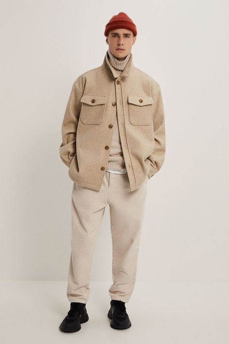 OVERSIZED OVERSHIRT | ZARA United Kingdom Zara Men Outfits, Wedding Outfit Men, Zara Outfit, Mens Outfit Inspiration, Mens Fashion Classy, Men Fashion Casual Outfits, Streetwear Men Outfits, Fashion Weeks, Summer Outfits Men