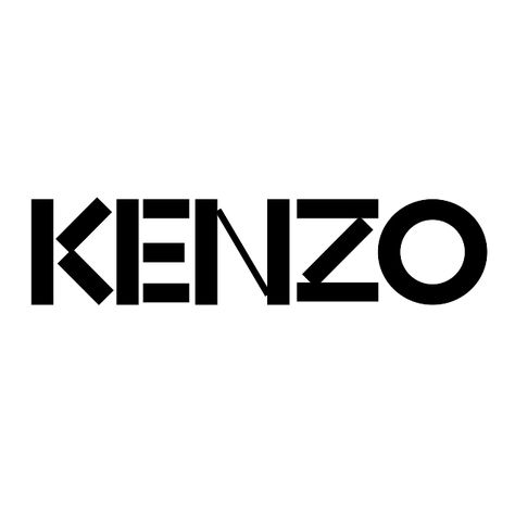 Kenzo @Kenzo Paris Luxe Logo, Typographie Logo, Logo Luxe, Streetwear Logo, Kenzo Logo, Brand Names And Logos, Logo Process, Famous Logos, Fashion Wall Art