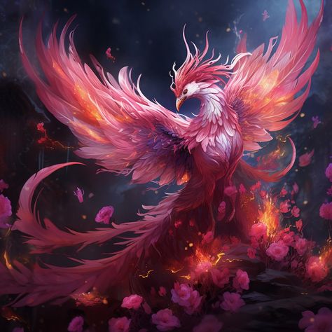 Phoenix Artwork, Phoenix Images, Dark Beauty Photography, Mythical Creatures Fantasy, Mystical Animals, Fairy Wallpaper, Phoenix Art, Wall Decor Crafts, Bedroom Wall Paint