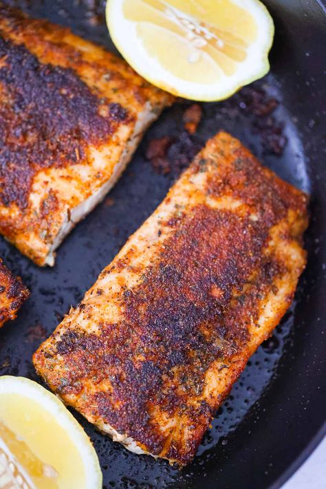 Pan Mahi Mahi Recipes, Seared Mahi Mahi Recipes, Mahi Recipes, Blackened Mahi Mahi, Grilled Mahi Mahi, Mahi Mahi Recipes, Blackened Fish, Blacken Fish, Seafood Dinners