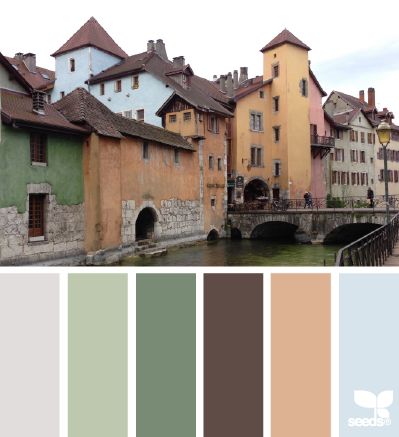 color village (design seeds) Living Colors, Seeds Color, Palette Design, Design Seeds, Color Palette Design, Colour Schemes, Color Pallets, Color Swatches, Sherwin Williams