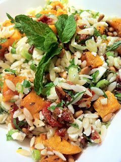 Risoni Recipes, Risoni Salad, Pumpkin And Feta, Pumpkin Feta, Donna Hay Recipes, Pumpkin Salad, Donna Hay, Roasted Pumpkin, Roast Pumpkin