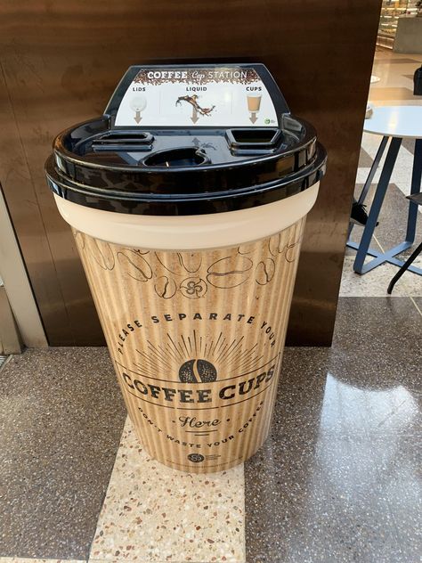 。。卖 Small Coffee Cart Ideas Business, Giant Coffee Cup, Cafe Design Inspiration, Bicycle Cafe, Mural Cafe, Cafe Display, Modern Coffee Shop, Bakery Shop Design, Bakery Design Interior